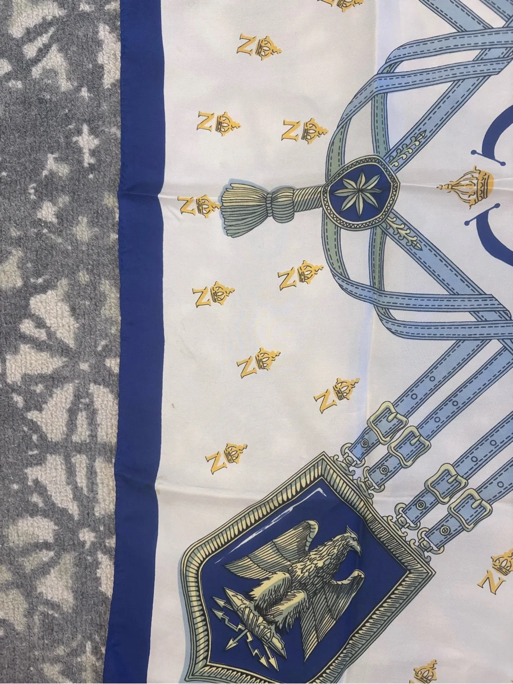 Vintage Guy Laroche silk scarf